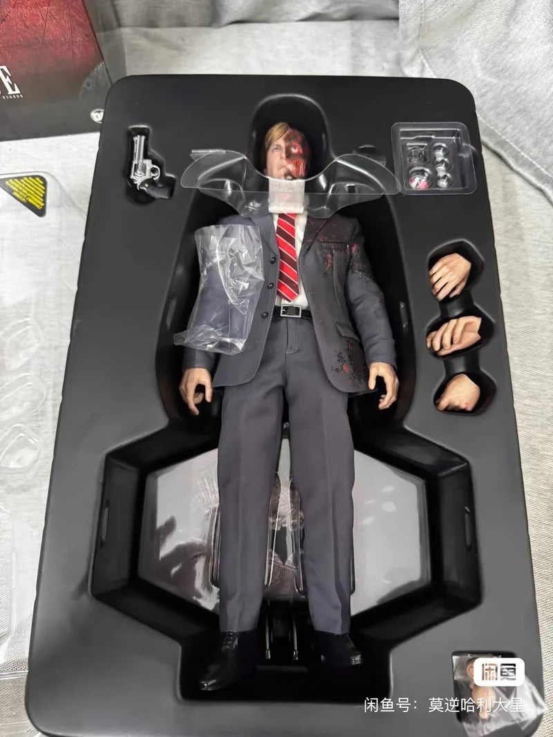 Original Hottoys Ht Mms546 1/6 Dark Knight Two-Face Puppen Komplettset 12 Zoll Männliche Soldat Actionfigur Sammlerstück Spielzeug Geburtstagsgeschenk