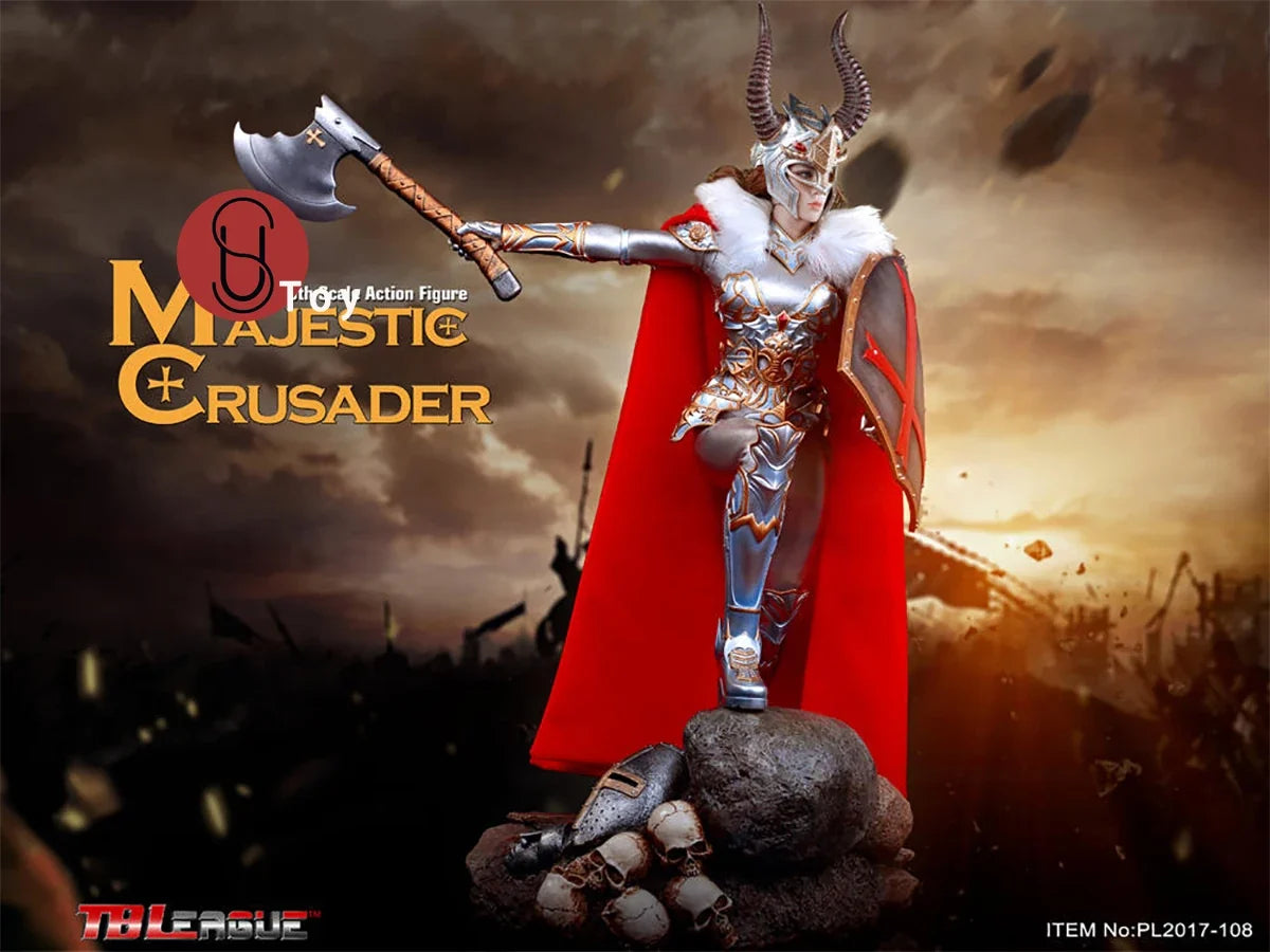 TBLeague PL2017-108 1/6 Majestic Crusader Out of print figurines 12''Female soldier Action figure Full Set Collectible Model Toy