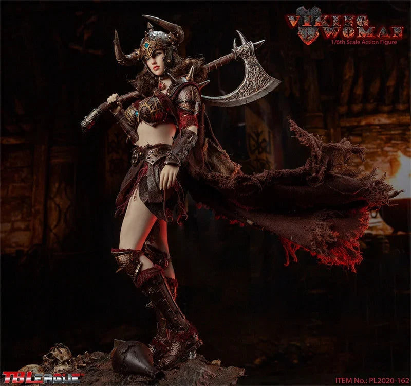 Tbleague Pl2020-162 1/6 Viking Woman Gladiator Helmet Sexy Female Warrior Suit Version For 12"  Action Figure Model Collection