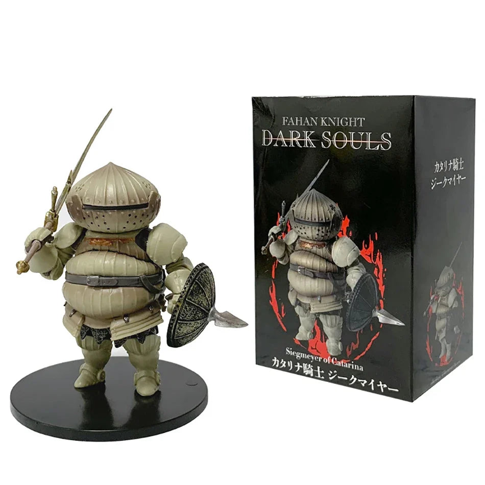 In stock Anime action figure Dark Souls version Q, Solaire Artorias Ornstein Fire Keeper, Anime doll, toy model for child gifts