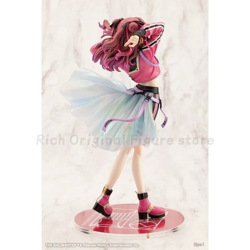 【Pre-sale】Original KOTOBUKIYA Gakuen IDOLM@STER Saki Hanami -Fighting My Way-1/7 Anime Figure Model Toys Ornaments