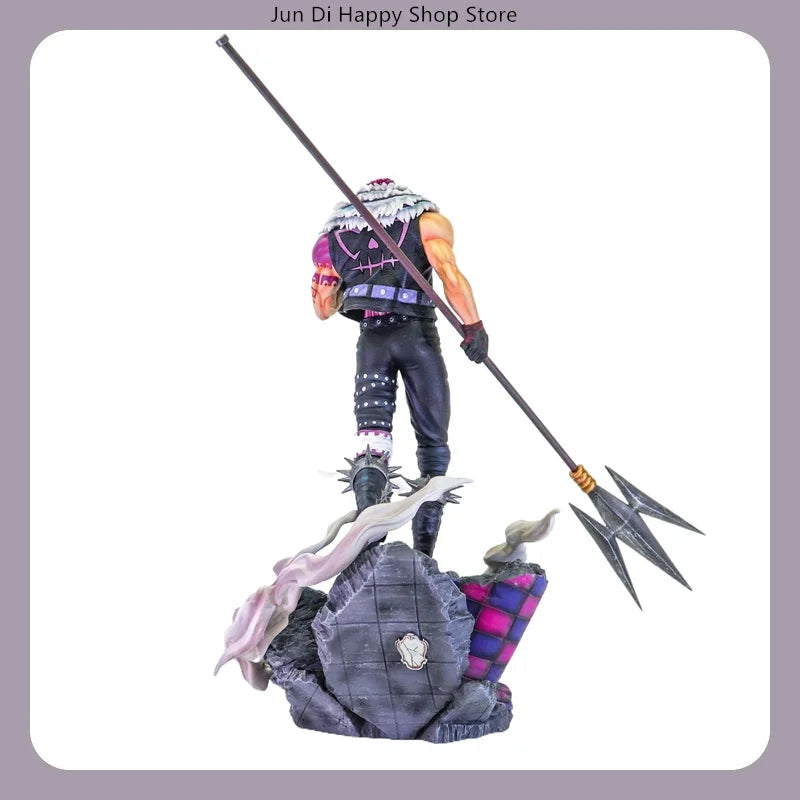 One Piece Charlotte Katakuri Battle Awakening Ver. Large Scale Figure Anime Statue Desktop Decoration Gift