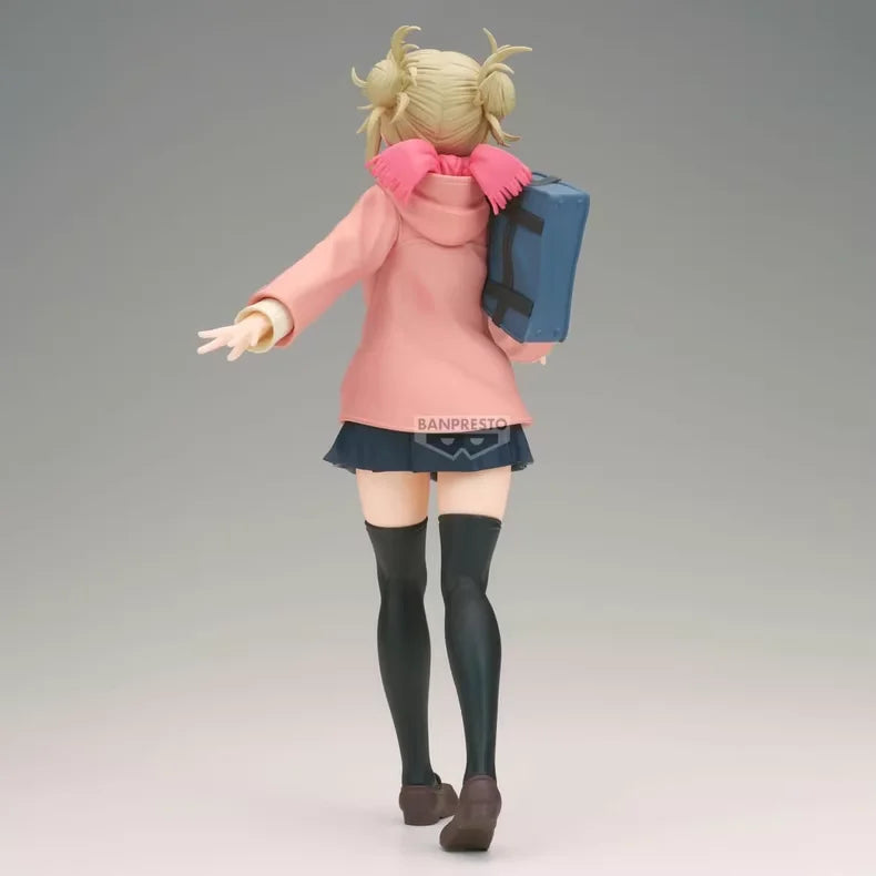 Original BANDAI GLITTER&GLAMOURS HIMIKO TOGA Action Figure My Hero Academia PVC Model Collection Doll Gift