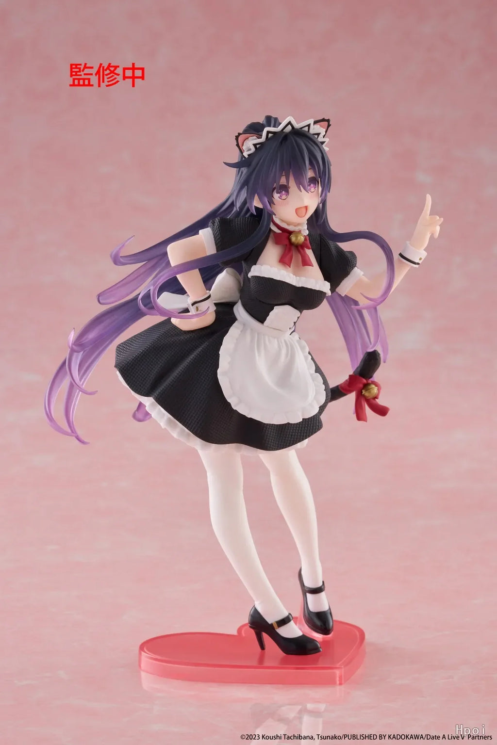 '-In Stock Original TAiTO DATE A LIVE Yatogami Tohka Cat Ear Maid 18cm Anime Figure Toys Doll Statue