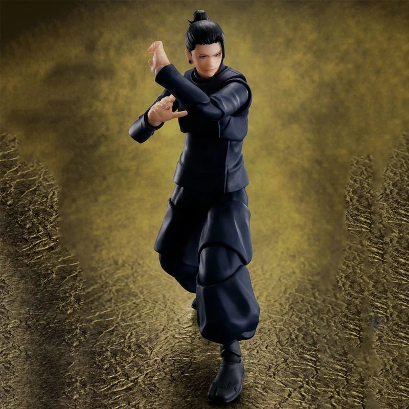 In Stock BANDAI SHF Jujutsu Kaisen Satoru Gojo Suguru Geto Jujutsu High School Action Figure Original Toys Collection Model Gift