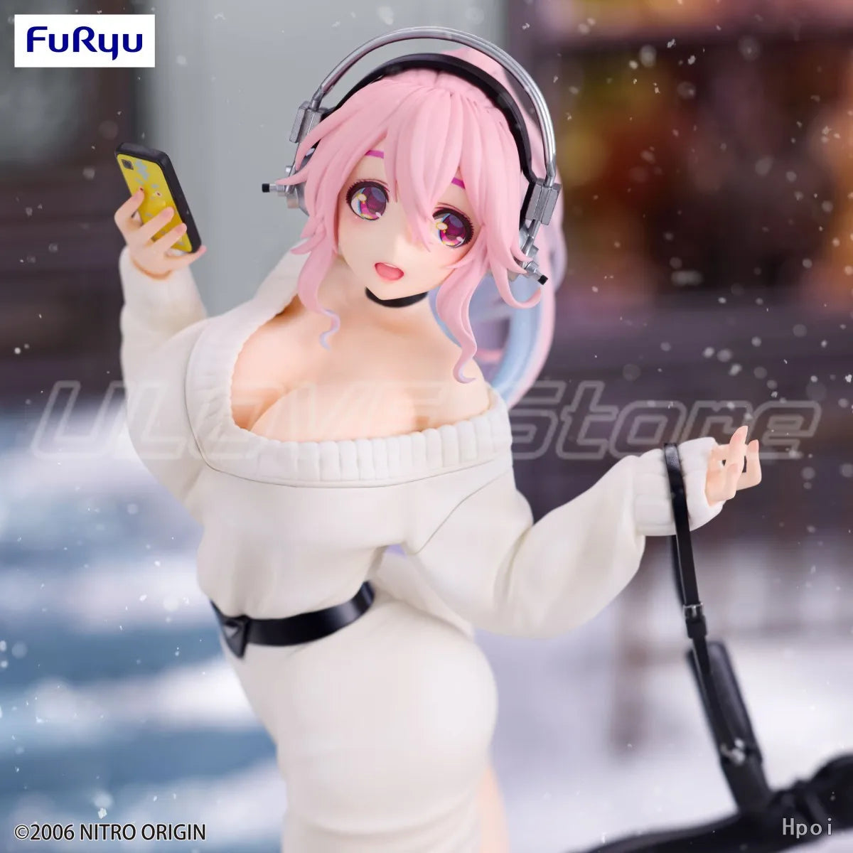 In Stock Original FuRyu Trio-Try-iT Figure SUPER SONICO Animation Figure Model Collection Gift Ornaments