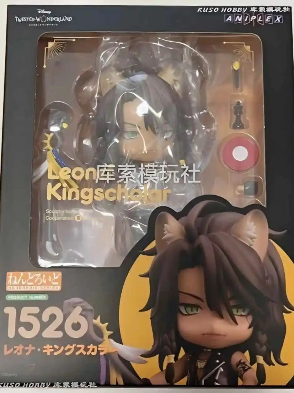 Original Fabrikneu Auf Lager ‌‌GSC Leona Kingscholar Nr. 1526 Twisted Wonderland Chibi Figur Geschenk