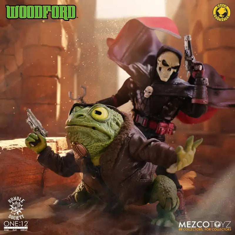 Original In Stock Mezco One: 12 1/12 Scale Soldier Frog Butler Woodford Full Set 6inch Action Figure Model For Hobby Collection