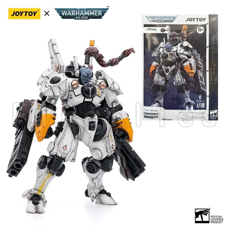 1/18 JOYTOY Action Figure 40K T'au Empire Commander Shadowsun Re-issue Version Anime Model Toy