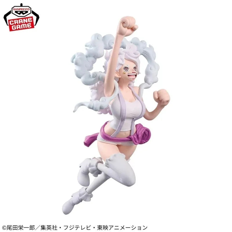 Original Bandai Banpresto in stock One Piece King of Artist Jewelry Bonney The Most Free Future Figure Model Collector Toy Gift