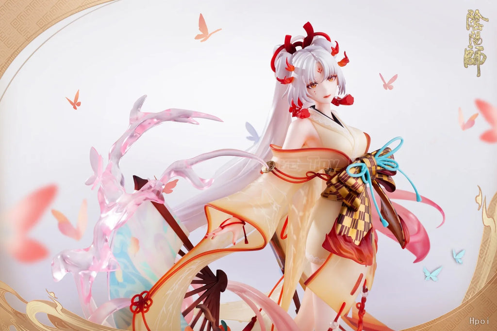【In Stock】Original NetEase Onmyoji Shiranui Yu Huo Diewu Ver 1/8 Scale Figure Collection Model Toy