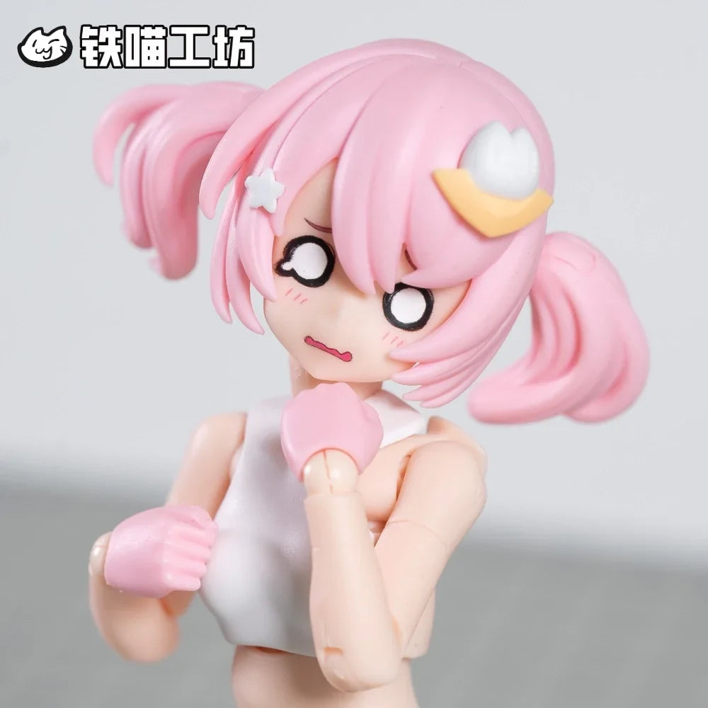 [No Figure] Kotobukiya PUNI Series PUNIMOFU 1/12 Pretty Girl Face Sculpture Accessories For 6inch Action Figure Model For DIY ﻿