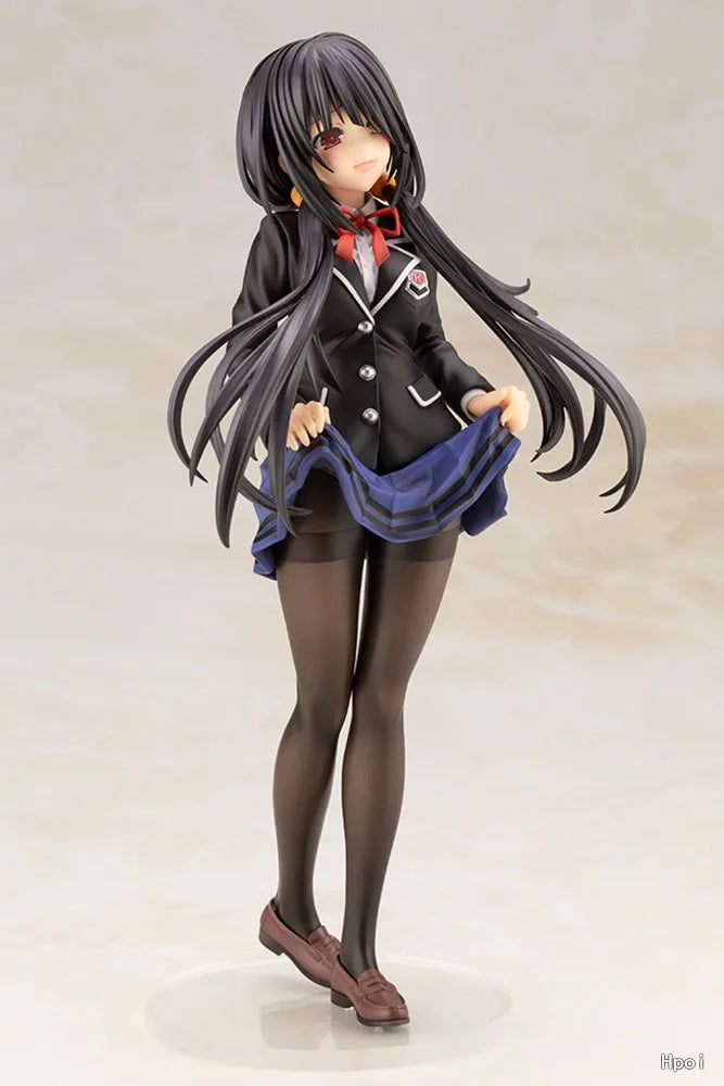 Original in Stock KOTOBUKIYA DATE A LIVE Kurumi Tokisaki School Uniform 1/7 Figures Model Toys Gifts Collection Ornaments