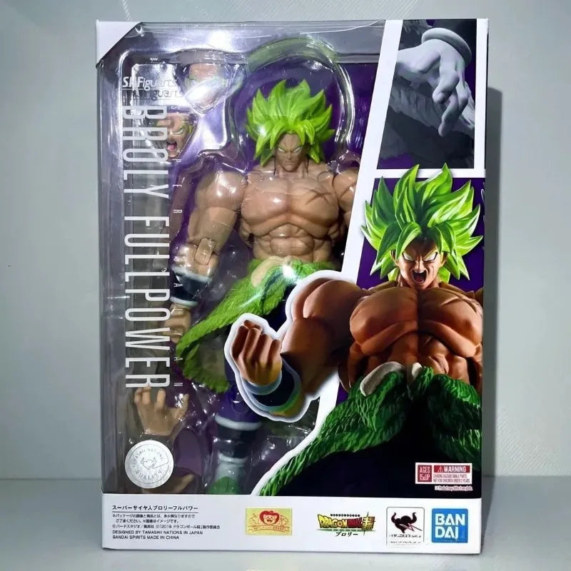 Bandai SHF Dragon Ball Theater Super Saiyan Broly Full-Strength Form Spot Moving Doll Model Gift Collection