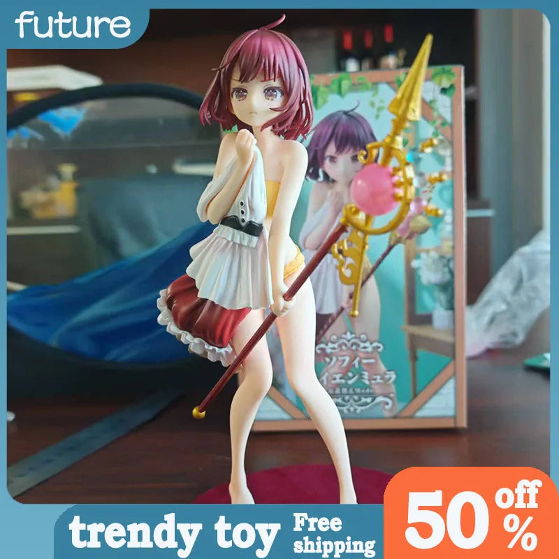 22cm Beautiful Girl Figure Sophie Neuenmuller Dress Up Cute Anime Collectible Model Desktop Decorations Holiday Gifts Kids Toys