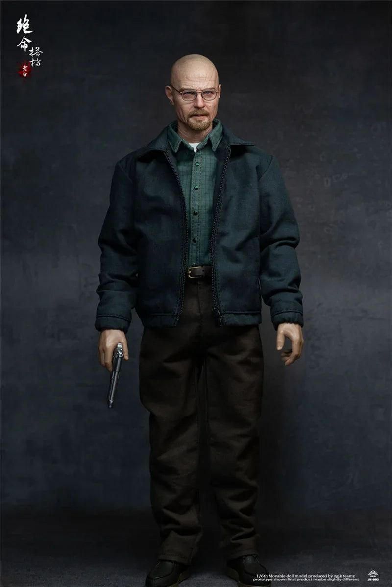 ZGJKTOYS 1/6 Scale Male Soldier Breaking Bad JK-003 Old White JK-004 Young Boy 12" Action Figure Full Set Model Toy for Fans