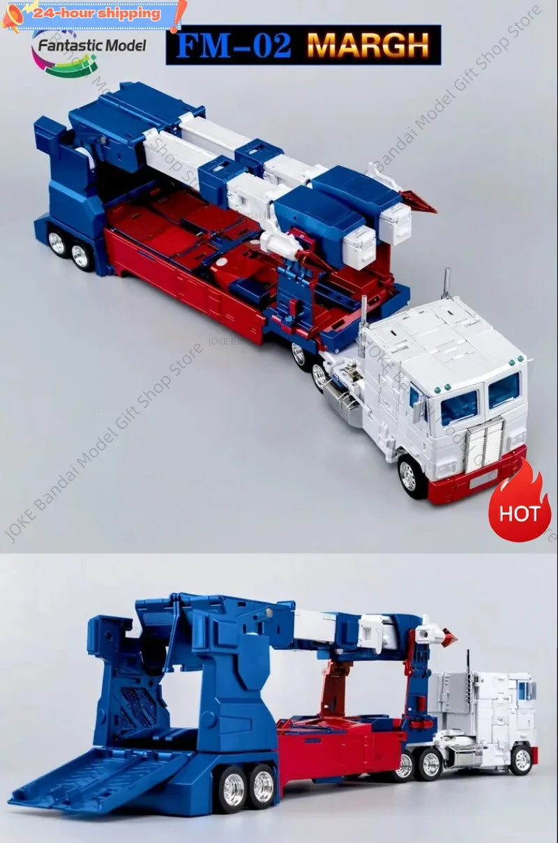 [In stock] FansToys Transformed toys FM-02 FM02 FT Margh Ultra Magnus MP Scale Action Figure Robot Toy Collection Gift