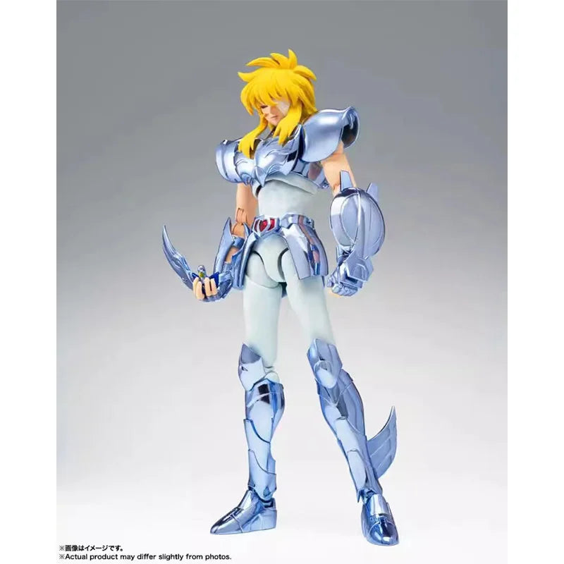 In Stock Original Bandai Saint Seiya Cloth Myth EX Cygnus Hyoga Anime Action Collection Figures Model Toys