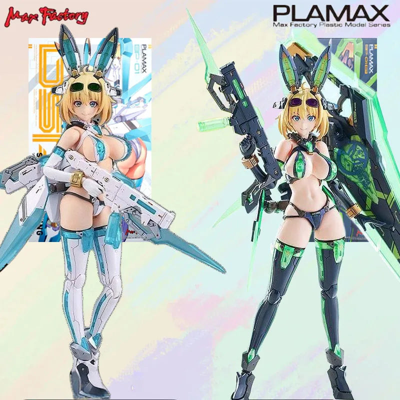 MAX FACTORY Original MODEL KIT PLAMASX BP-01 SOPHIA F SHIRRING  Anime Action Figure Assembly Model Toys  Model Gifts For boys