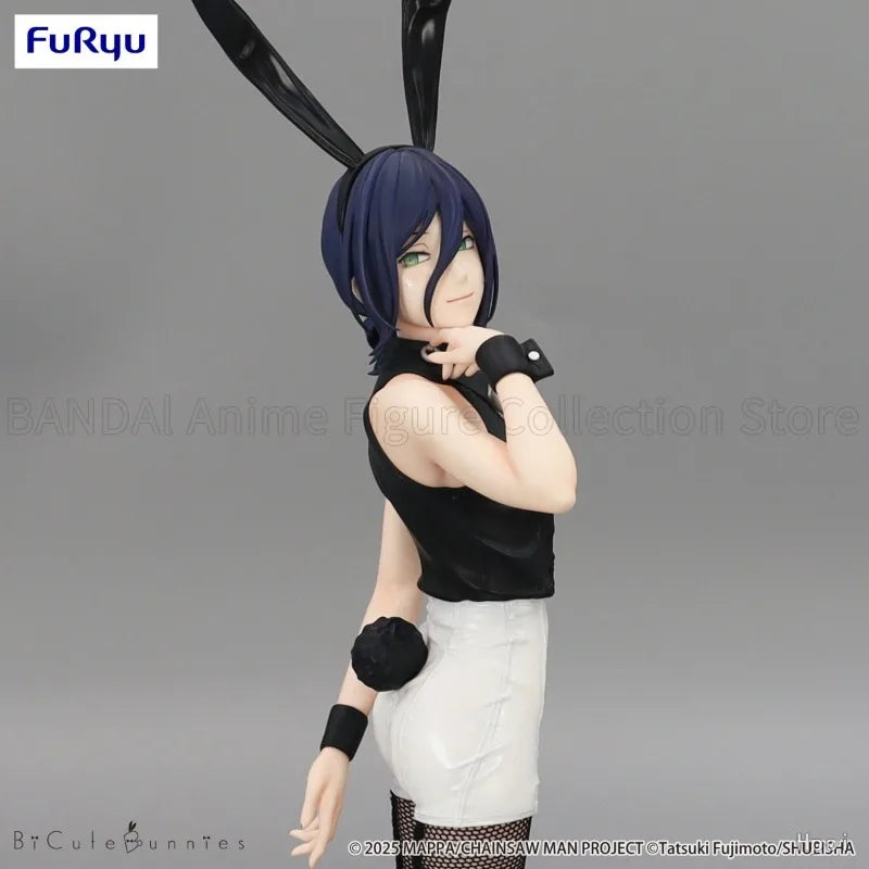 Original FuRyu BiCute Bunnies Figure REZE Anime Humanoid Toys Gifts Decoration Collection