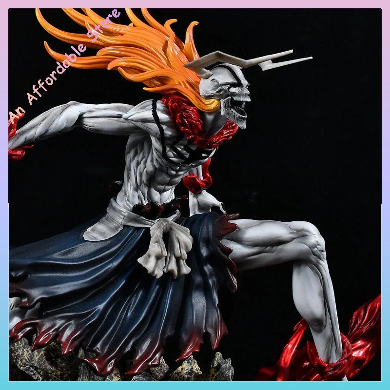 In Stock Bleach Ichigo Kurosaki Action Figure 2.0Gk Anime Figures High Quality Version Desktop Ornament Statue Birthday Gift