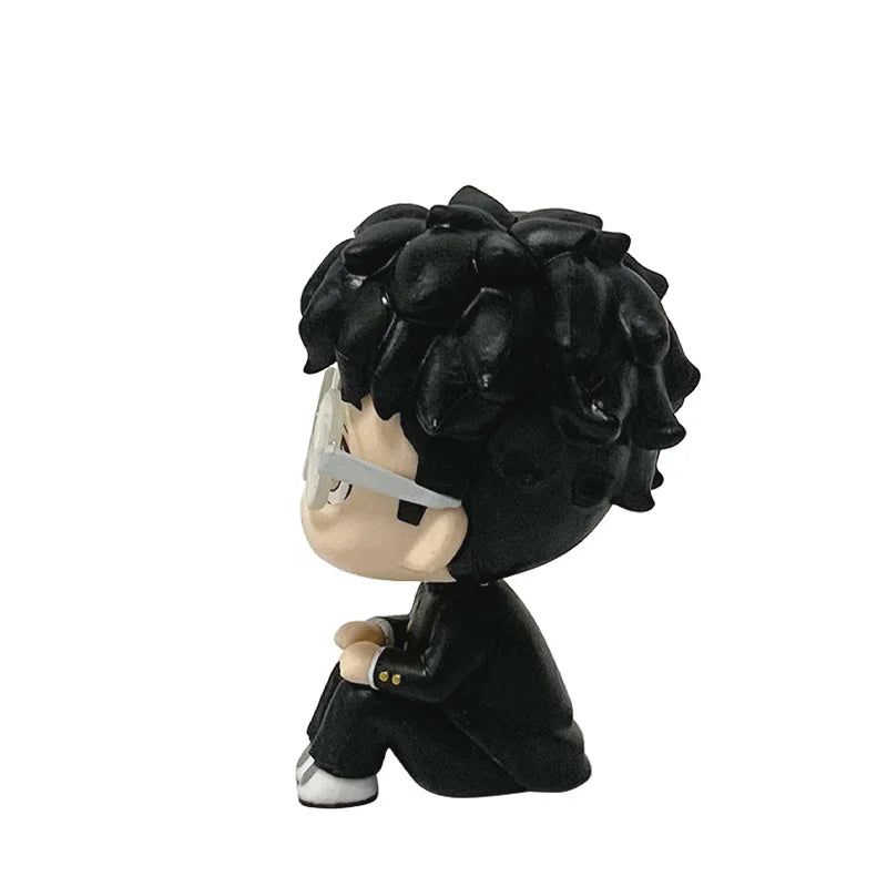 Christmas Hot Dandadan Action Figures Q-Version Sitting Posture Okarun Figures Model Pvc Anime Doll Decor Toy Gift