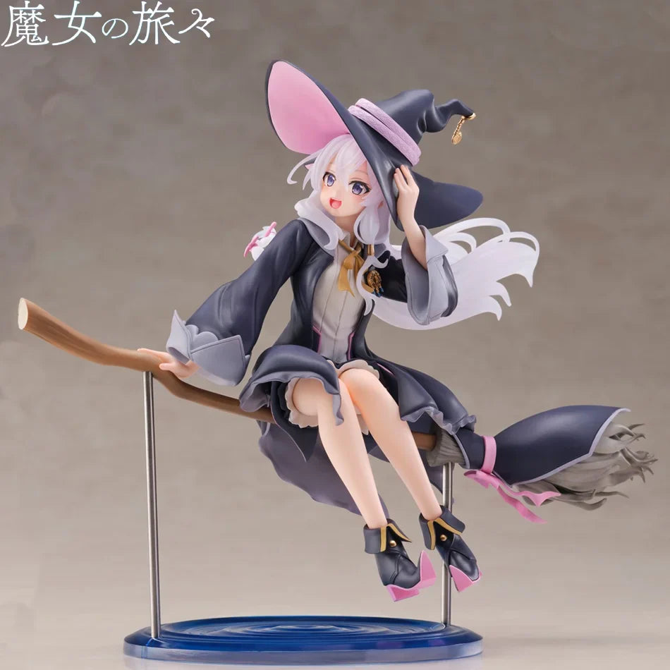 Anime Wandering Witch: The Journey Of Elaina 20cm Elaina PVC Action Figure Model Toys For Kids Birthday Gift