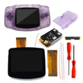 GBA V5 Laminated IPS LCD Backlight KIT Built-In Rechargeable 1800mAh Lithium Battery Type-c Port For Gameboy Adavance GBA Shell