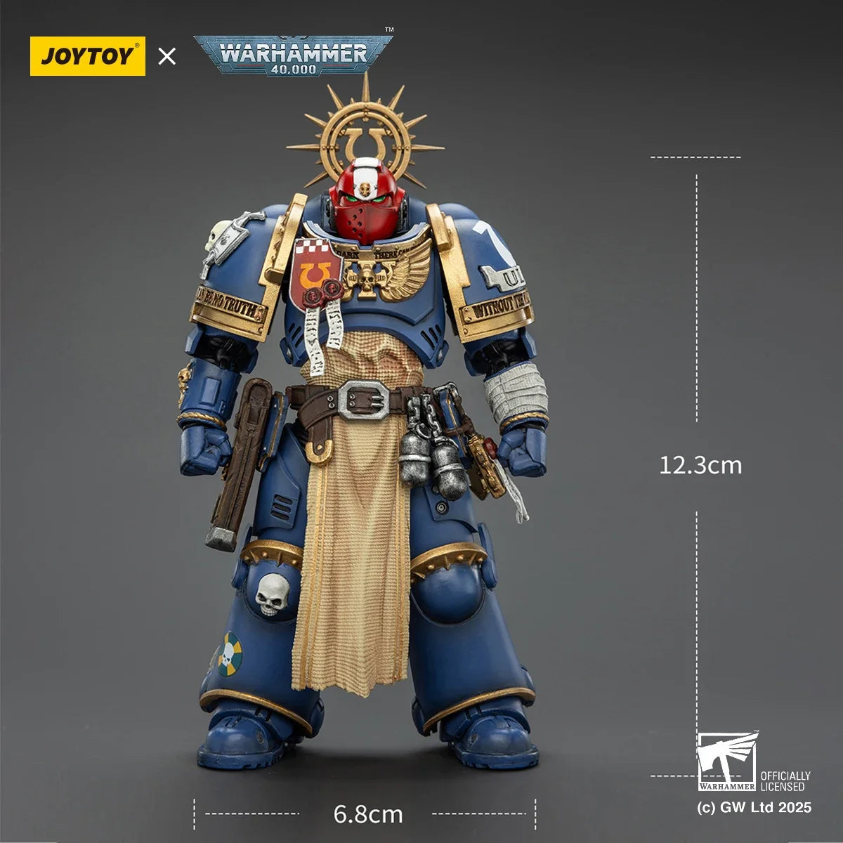 JOYTOY Warhammer 40K Action Figure 1/18 Ultramarines Metaurus Anime Figurine With Articulated Joints Collection Model Statue Toy