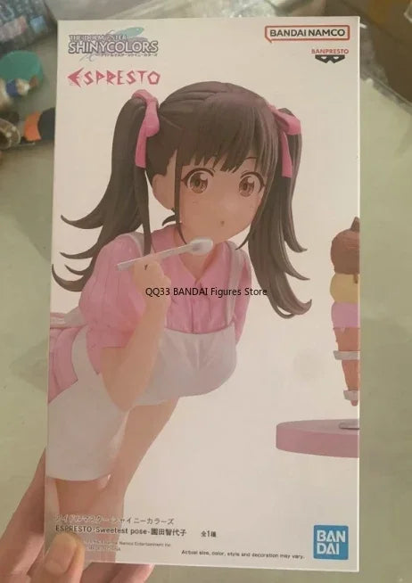 Bandai Anime THE IDOLM@STER SHINY COLORS CHIYOKO SONODA Ice Cream Action Figure Collectibles Model Desktop Ornaments