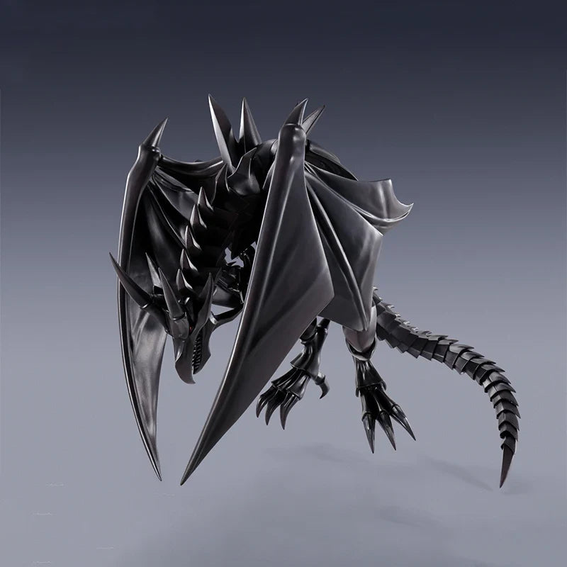 Bandai original box S.H.MonsterArts SHM Red Eyes Black Dragon Action Anime Figure model kit Assembly toy gift for kids