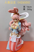 16CM Anime One Piece GLITTER&GLAMOURS Shirahoshi Figure Mermaid Princess Scene Model Toy Doll Aciton Figure Desktop