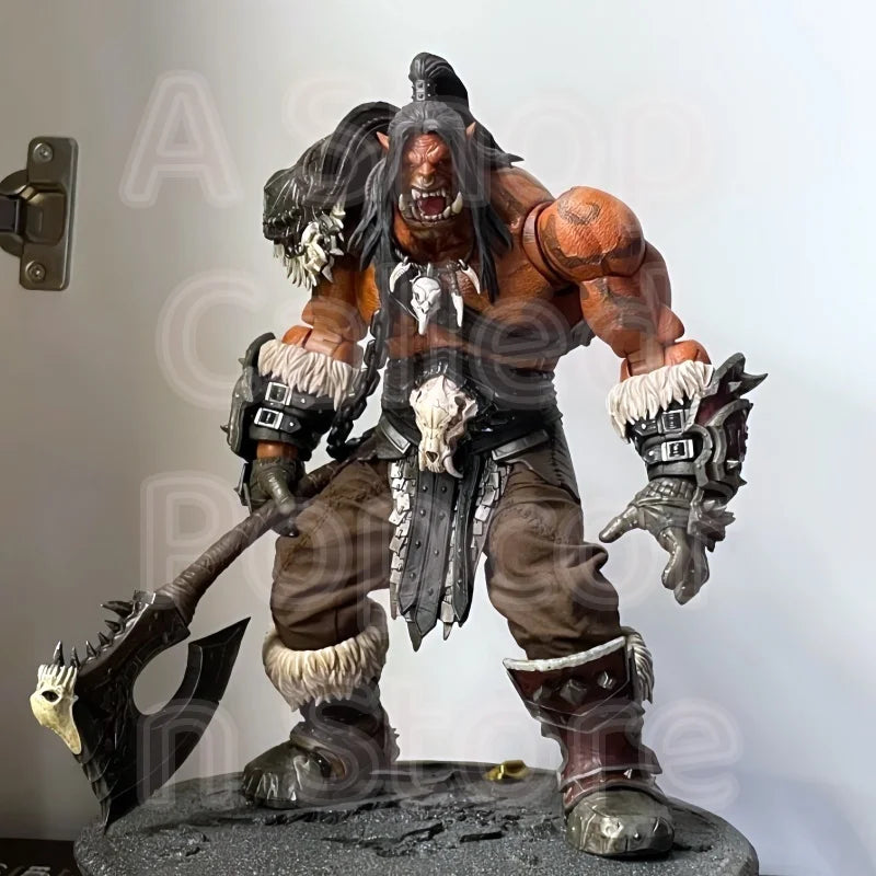 Hero Toys Hellscream Tribal War Song Great Chief Chieftain Orc Warrior 1/10 Action Figure Model Doll Toys In Stock