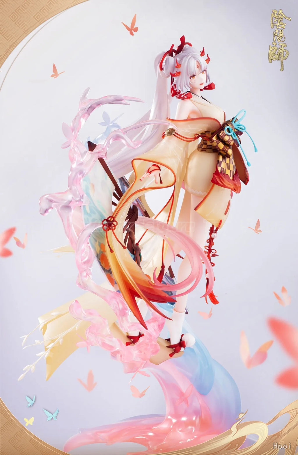 【In Stock】Original NetEase Onmyoji Shiranui Yu Huo Diewu Ver 1/8 Scale Figure Collection Model Toy