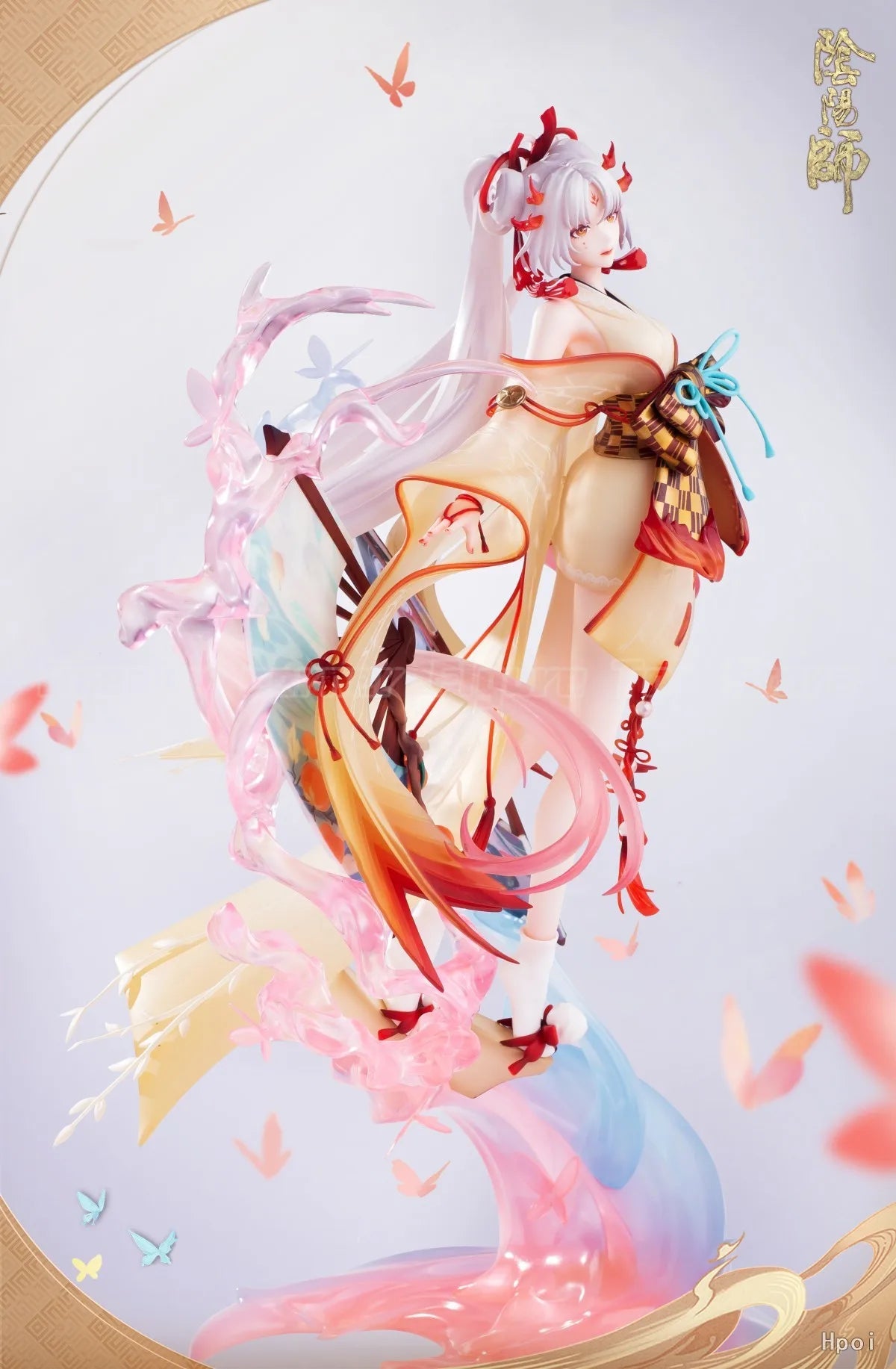 【In Stock】Original NetEase Onmyoji Shiranui Yu Huo Diewu Ver 1/8 Scale Figure Collection Model Toy