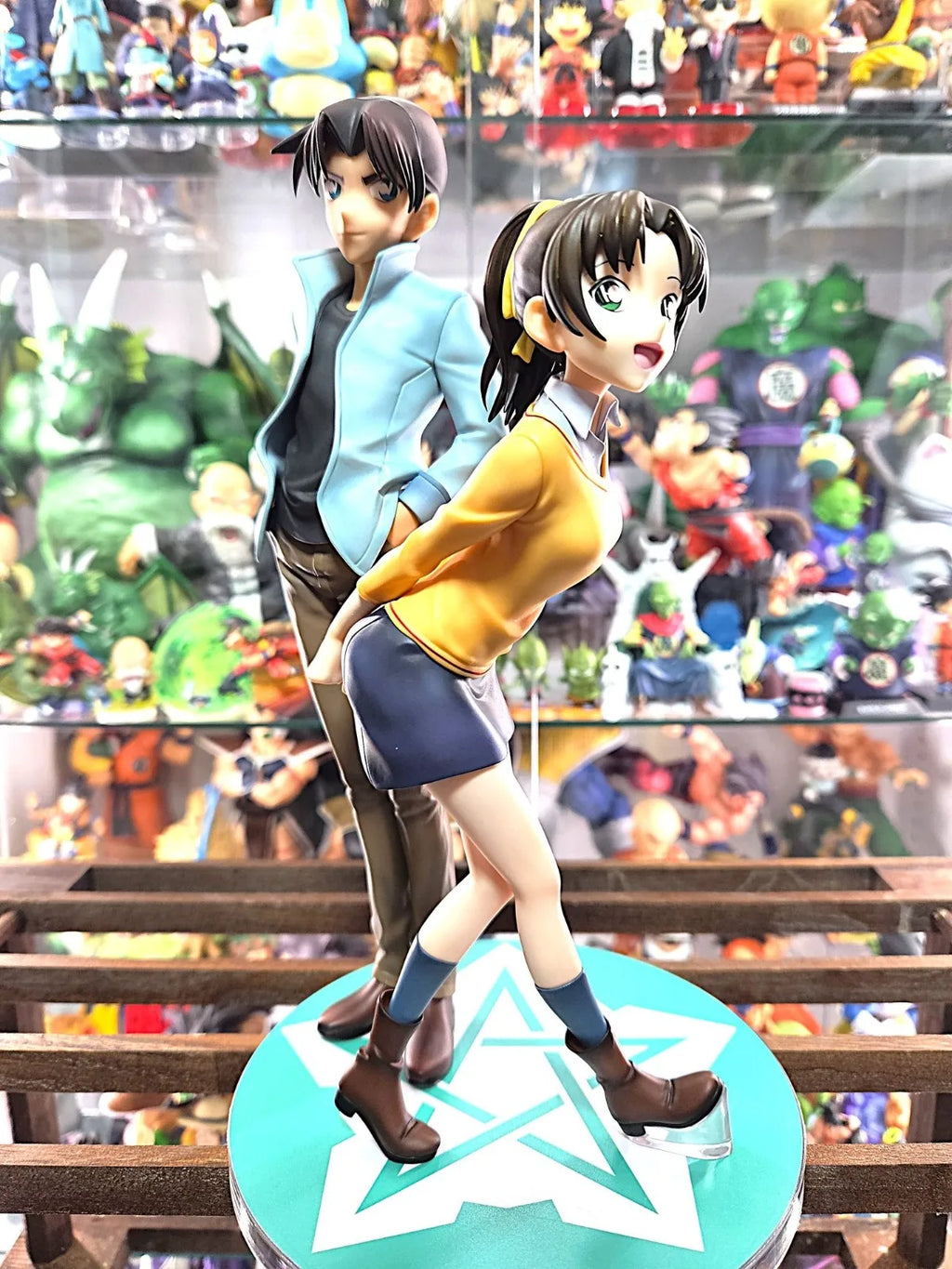 【Original】F:NEX DETECTIVE CONAN Hattori Heiji&Kirsten Thomas 1/7 Scale Figure Model Toy