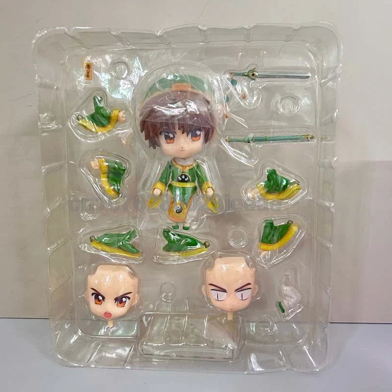 Card Captor Sakura Li Syaoran 763 Kinomoto Sakura 400 PVC Action Figure Model Toy Q Version Joint Movable Doll