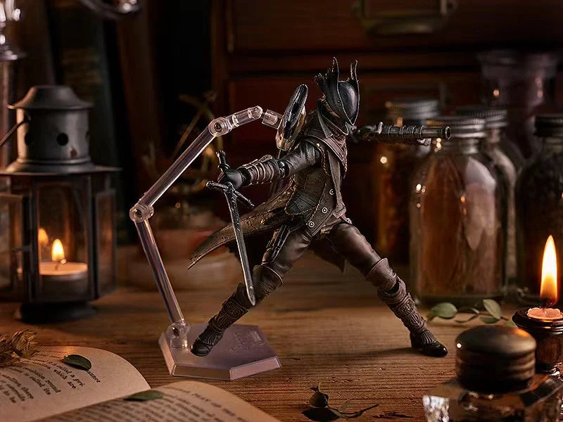 In Stock Original Max Factory Figma#367-DX BloodBorne The Old Hunter Anime Figure PVC Collectible Model Toy Ornaments Desktop
