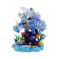 33cm Pokemon Anime Figure Peripherals Water System Squirtle Family Portrait Figure Model Decoration Ornament Birthday Gift Toys