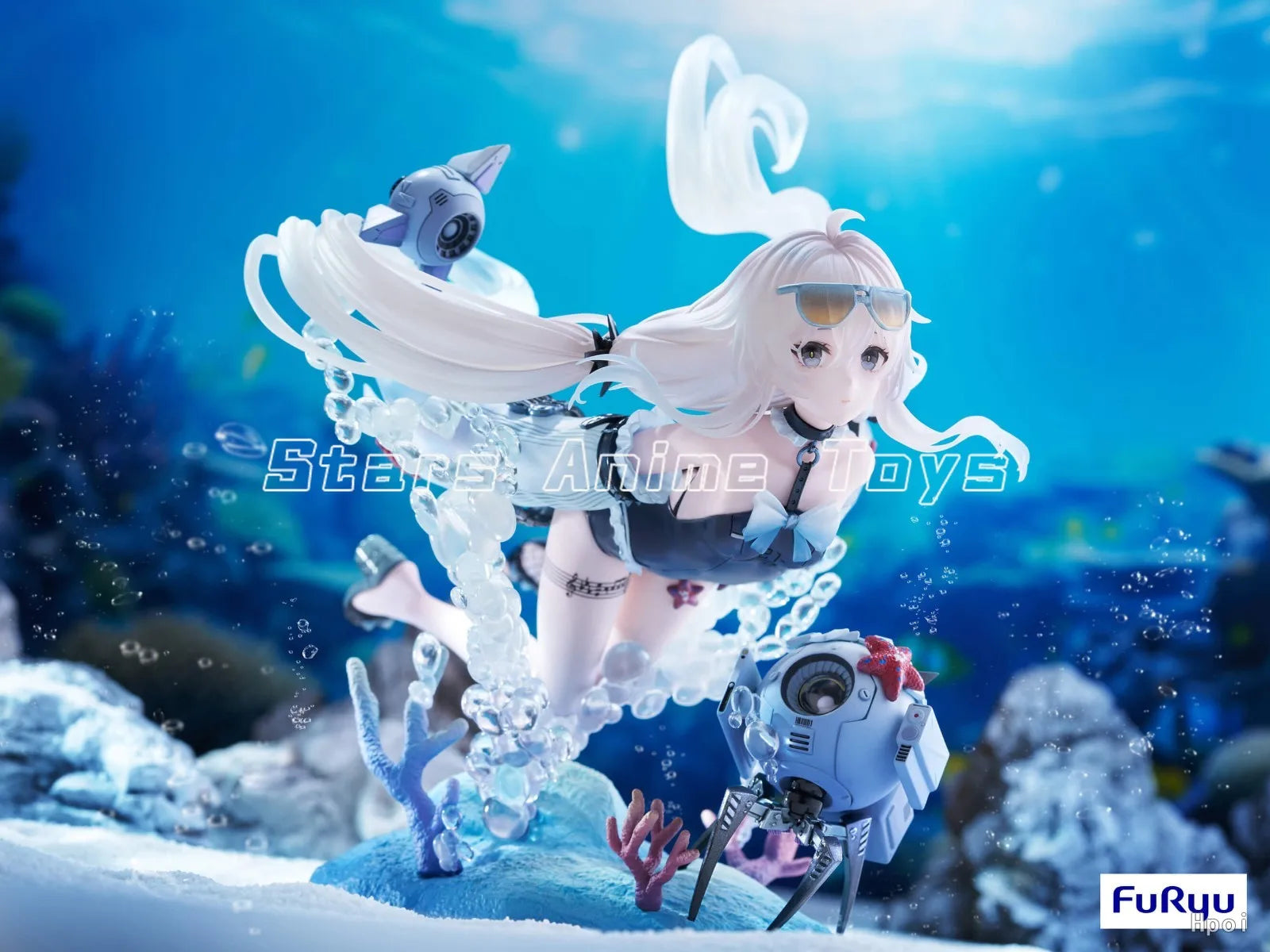 Original F:NEX GRAY RAVEN: PUNISHING No. 21 Summer Snowy Bait 1/7 PVC Animation Figures Ornaments Collection Toys