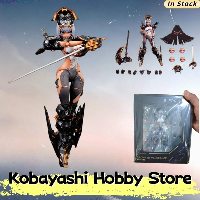 Eiifox BearPanda EOR7 Crown of Vengeance 1/12 Scale Actionfigur Fabrikneu auf Lager