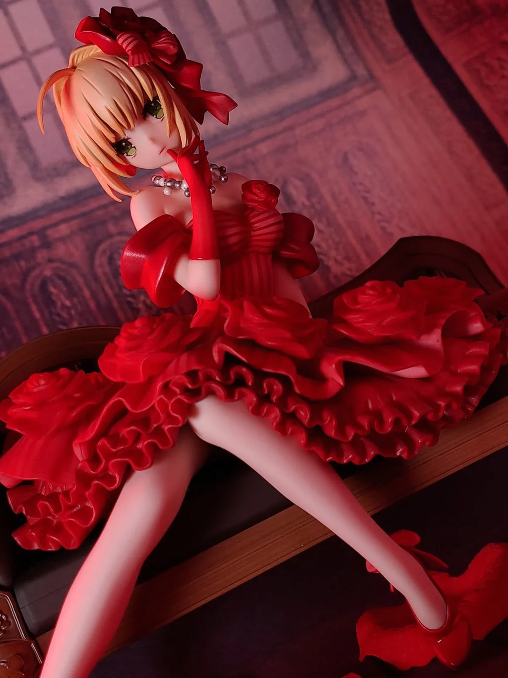 【MT】Original GSC AQUAMARINE Fate/EXTRA Nero Claudius 1/7 Scale Figure Toy Beautiful Girl Model Collection