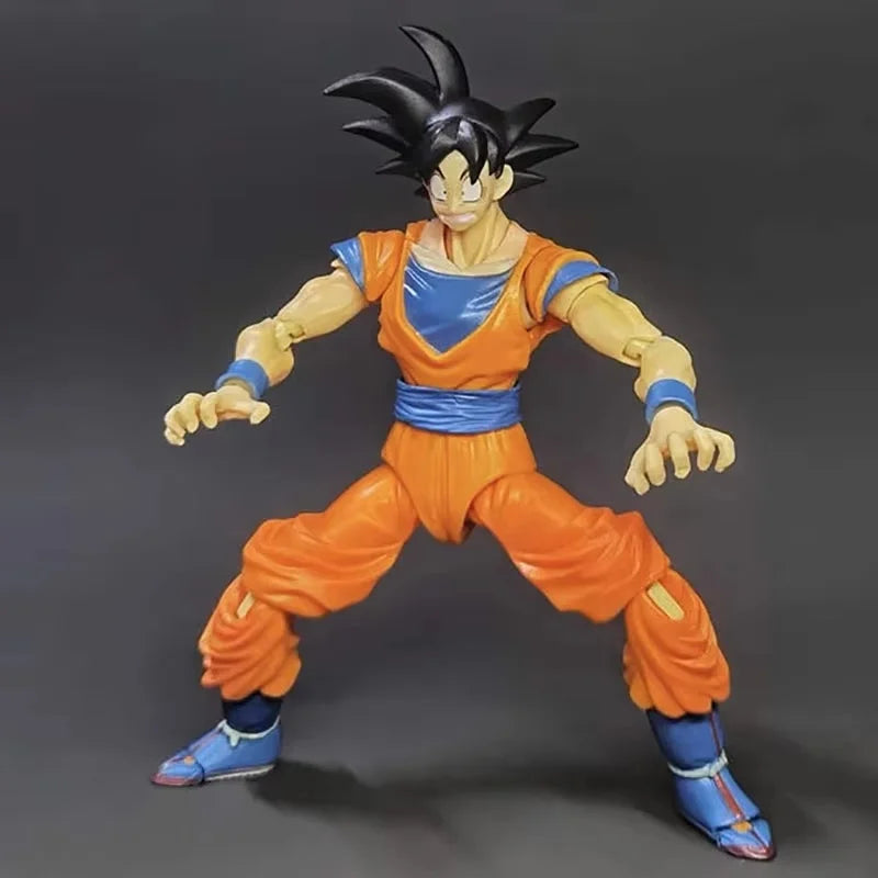 Son Goku Dragon Ball Z SH Figuarts Super Saiyan SHF Figurine Goku SSJ Action Figure Anime Peripheral Collection Model Toys Gifts