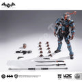 LPZZ ROUNO CUEURE DC002 1/12 Deathstroke Arkham Knight Finished Module Movable Batman Model 6-inches Action Anime Figure Toys
