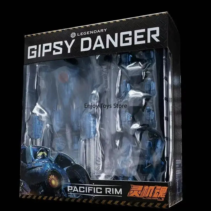In Stock: Authentic Legendary Pictures Pacific Rim 1 "Gipsy Danger" Mecha, Articulated Action Figure Toy