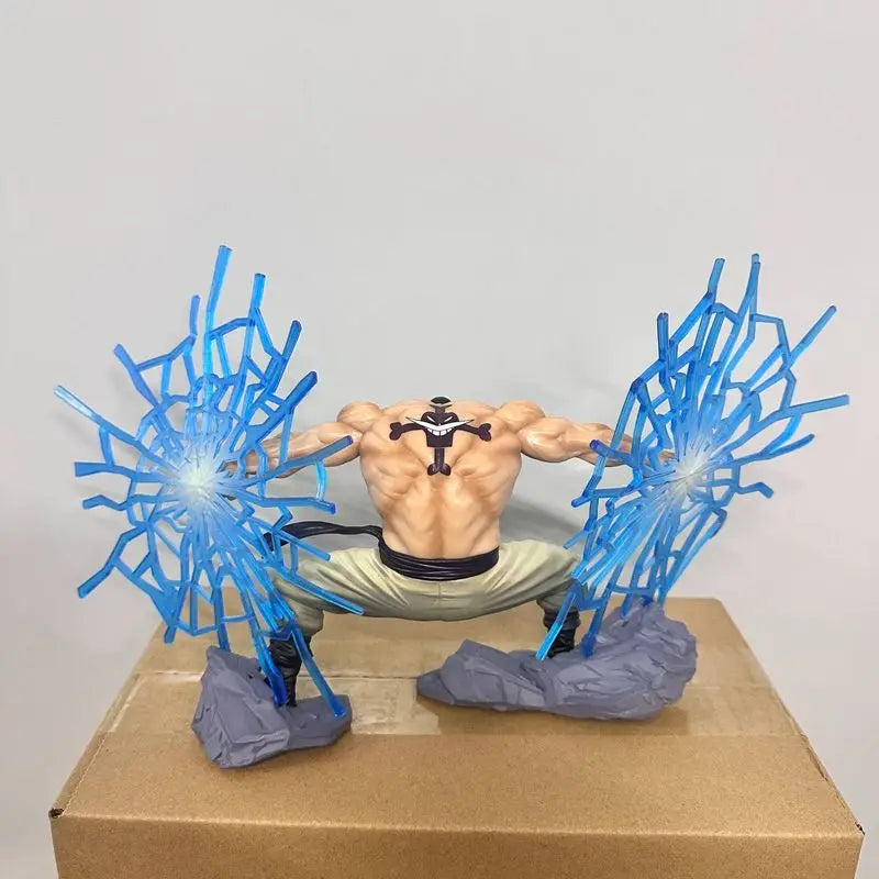 Anime White Beard Edward Newgates Action Figure Model Toy White Beard Ornament Collection Figures Model Toy For Kid Gift
