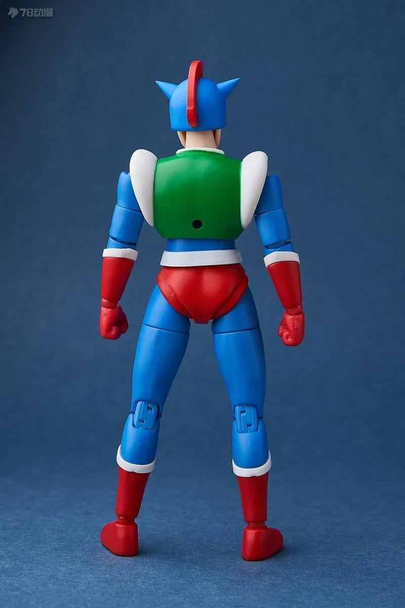 GT Saint Model Original Crayon Shin Chan Mobile Finished Product Series Dynamic Superman Anime Action Figure Model Toys