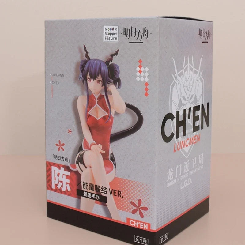 30cm Arknights Chen In Cheongsam Rhodes Island Game Girl Figure Model Statue Collection Desktop Decoration Ornament Toys Gifts