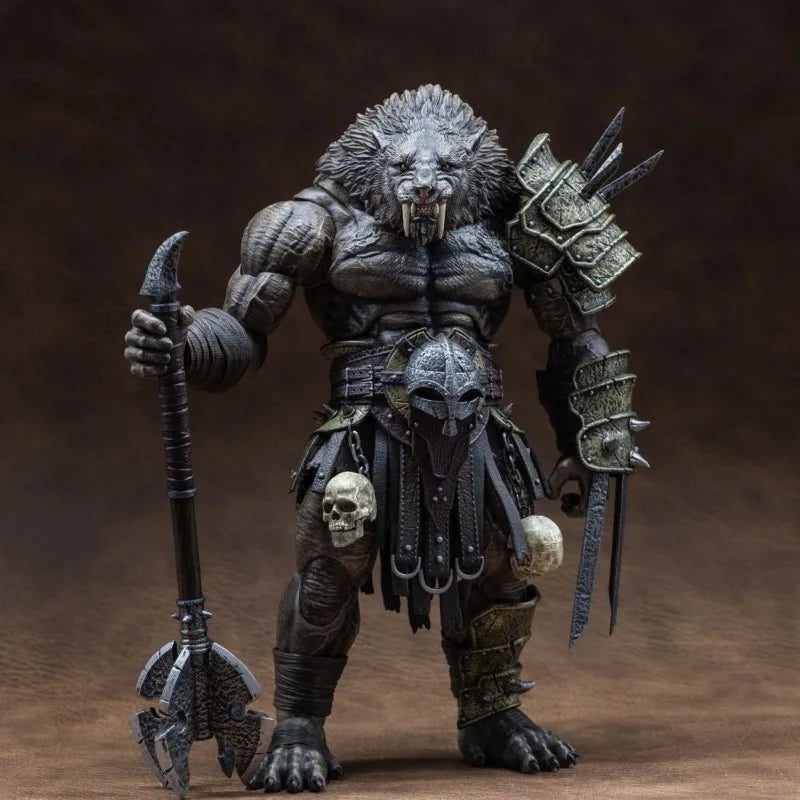 XesRay Original Gladiator Honor Battle Limited Edition Big Tooth Saber Toothed Tiger Finished Product Movable Model Figurine Toy
