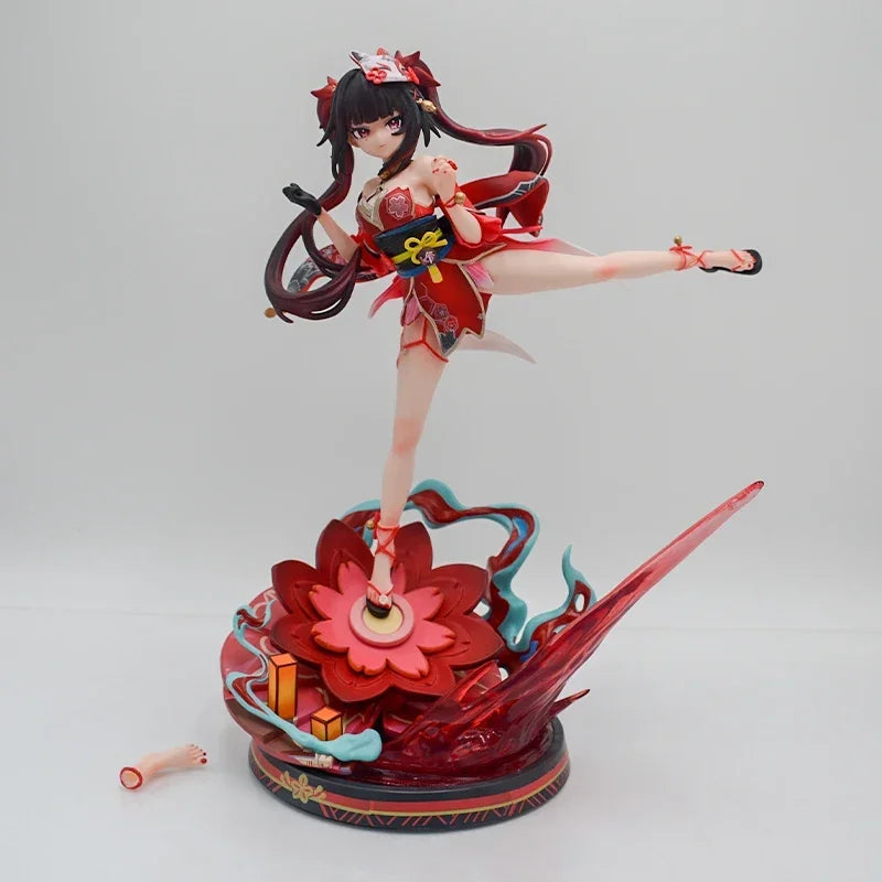 40cm Honkai Star Rail Huang Quan Anime Girl Figure Acheron Action Figure Houkai Gakuen Figurine Game Statue Model Doll Toys Gift